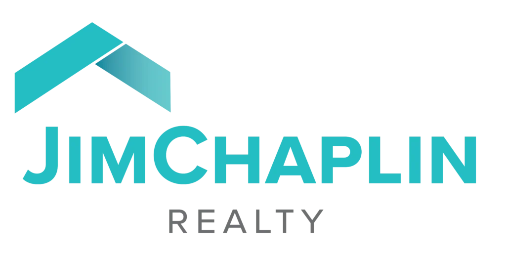 Logo Jim Chaplin Realty – firma inmobiliaria especializada en propiedades residenciales en EE.UU.