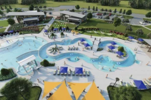 Crystal Lagoons en Sunterra, la atracción principal que convierte estas casas en Texas en una inversión con alto retorno.