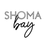 Logo oficial de Shoma Bay en North Bay Village, desarrollo de lujo con vistas a la bahía de Miami.