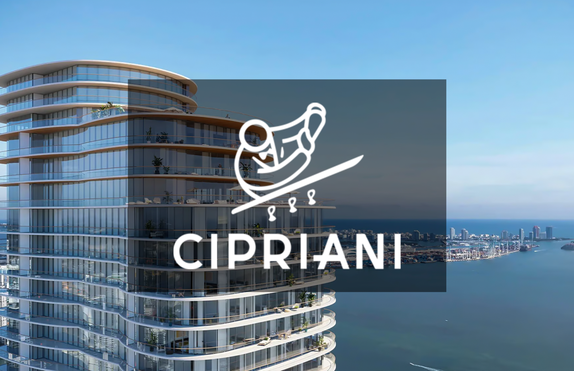 Cipriani Residences Miami torre de lujo frente al mar en Florida